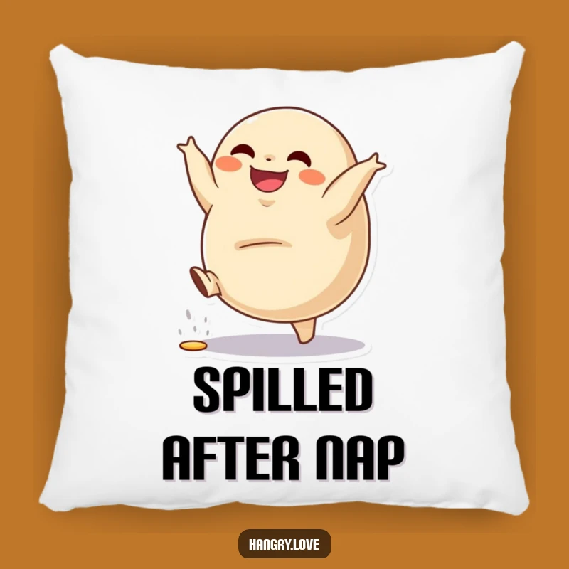 Funny Dumpling Pillow: Soft Cartoon Cushion for Playful Comfort