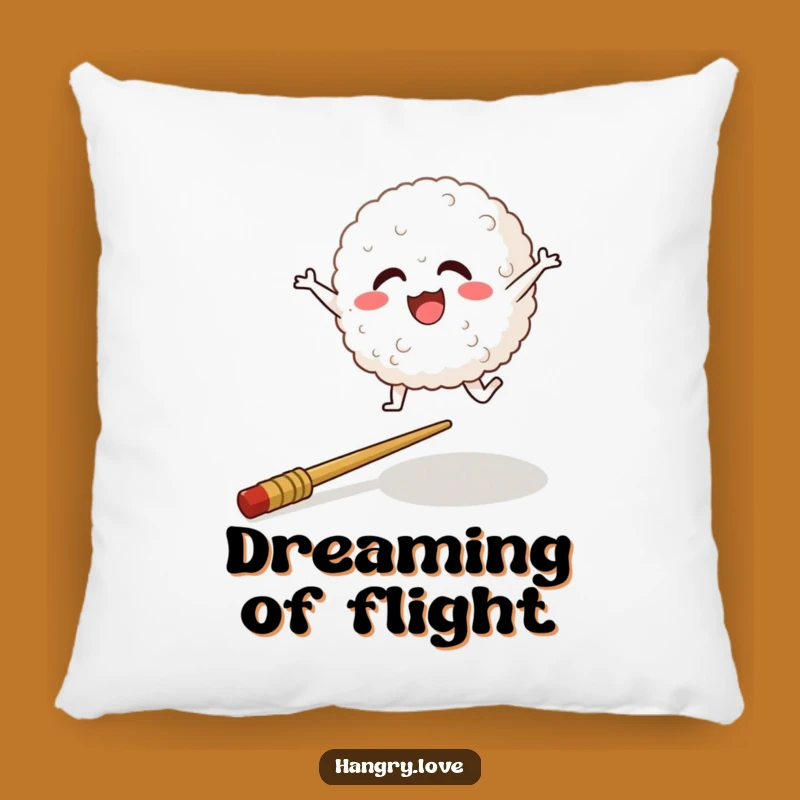 Funny Rice Ball Pillow: Soft and Cheerful Cartoon Cushion for Comfort