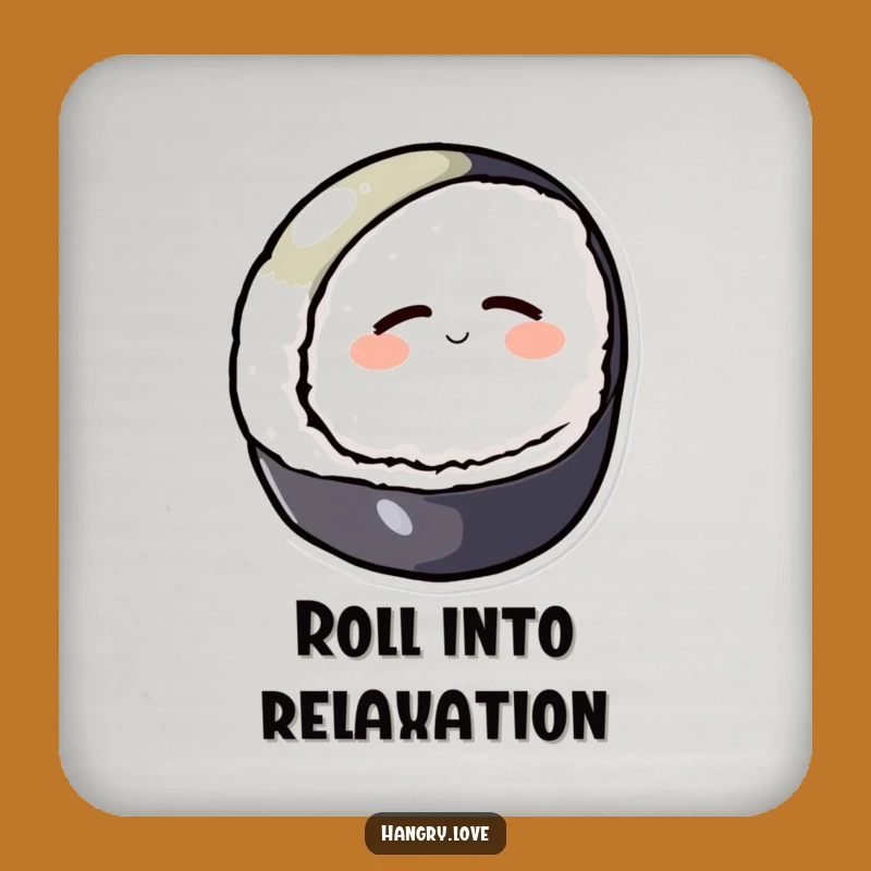 Funny Sushi Coasters: Protect Surfaces with Cartoon Serenity