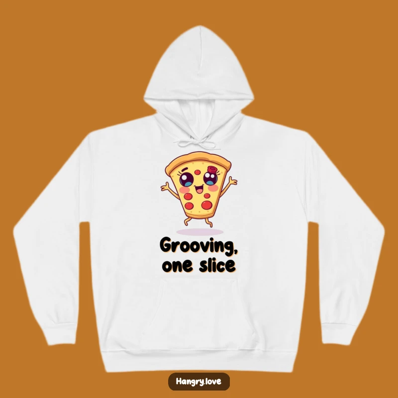Funny Dancing Pizza Slice Hoodie - Cozy Comfort!