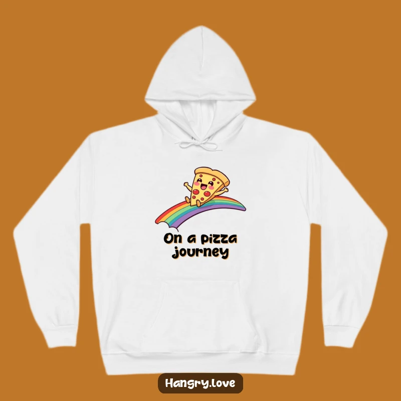 Funny Pizza Hoodie: Cozy Cartoon Comfort for Cheerful Days